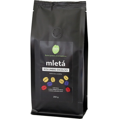 Fairobchod mletá Kolumbie Excelso 250 g