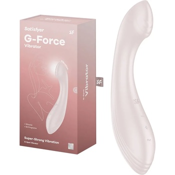 Image 1 of G-точка вибратор, мощен и извит, 19см. - G-Force Beige (SATISFY429)