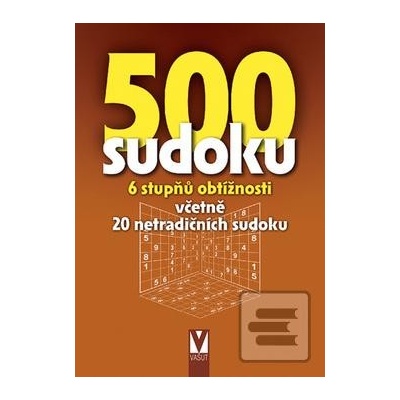 500 sudoku 6 stupňů obtížnosti
