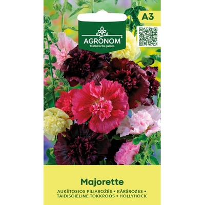 Seklos Алцея кичеста Микс Мажоретка Alcea rosea L