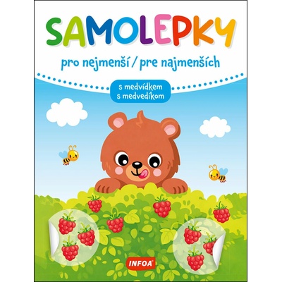 Samolepky pro nejmenší s medvedíkem