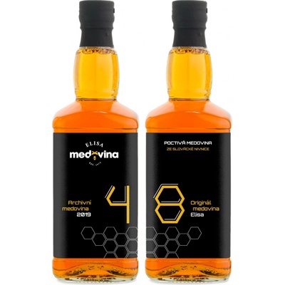 Medovina Elisa dárek k 48. výročí 11% 2 x 0,5 l