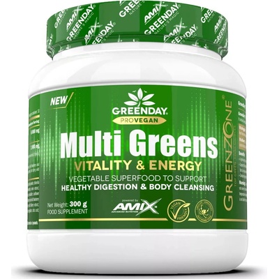 Amix GreenDay ProVegan MultiGreens Vitality & Energy 300 g