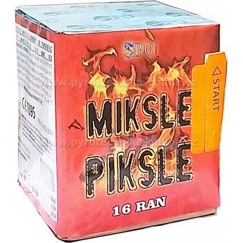 Ohňostroje SIPO Kompakt MIKSLE PIKSLE 16 ran