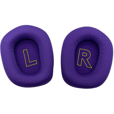 eses náušníky z paměťové pěny pro Logitech G733 G335 fialové