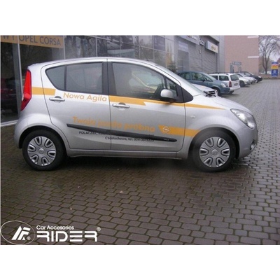 Lišty dverí Opel AGILA II. hatchback 2007-2010