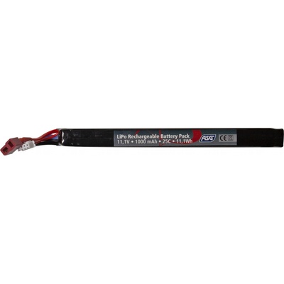 ASG Li-Pol baterie ASG 11,1V 1000mAh 25C Stick