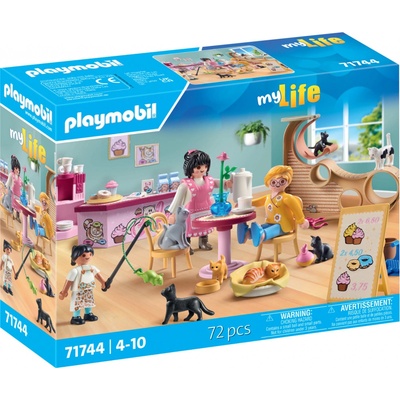 Playmobil 71744 Kočičí kavárna – Zboží Dáma