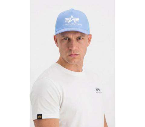 Alpha Industries Basic Trucker Cap light blue