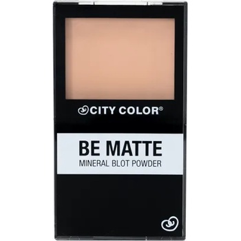 City Color Be Matte Mineral Blot Powder - Минералната пудра за лице с матов ефект