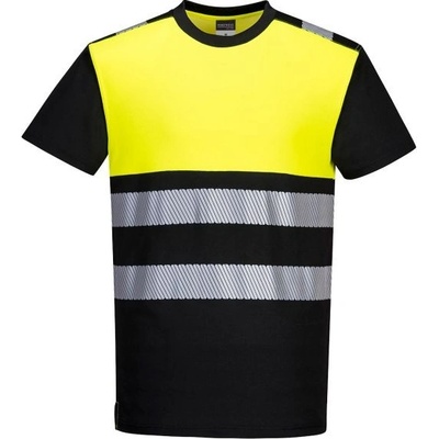 Portwest HI-VIS PW311 Funkční reflexní triko HV žlutá/černá M – Sleviste.cz