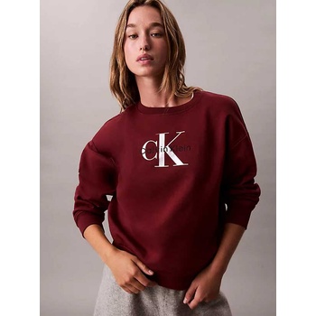Calvin Klein Блуза ls monologo french terry rlxd