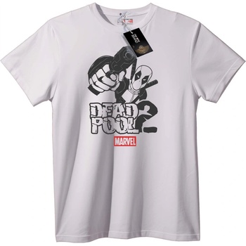 NOONEBRAND Тениска Deadpool 2 Marvel - 2XL, White