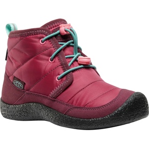 KEEN Детски зимни ботуши Keen Kid's Howser II Chukka WP Winter boots - Beaujolais / Pool Blue - размер 32/33 (EU) (702-1881-0817)