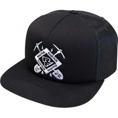 Race Face Face Crest Trucker Hat uni černá