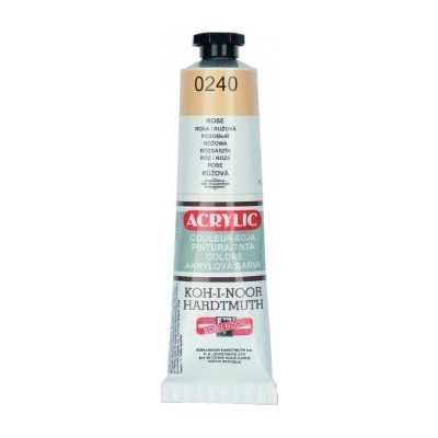 Koh-i-noor akrylové barvy Acrylic růžová 40ml