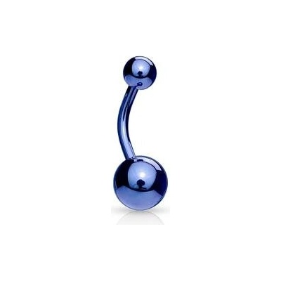 Šperky4U piercing do pupíku banánek BS01033-B