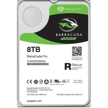 Seagate BarraCuda Pro 3.5 8TB 7200rpm 256MB SATA3 (ST8000DM0004)