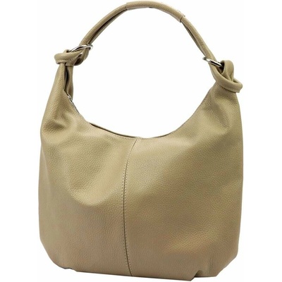 Serena dámska kožená kabelka A4 69 Shopperbag Dark Beige