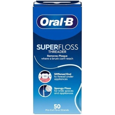 Oral-B Super Floss Threader 50 m