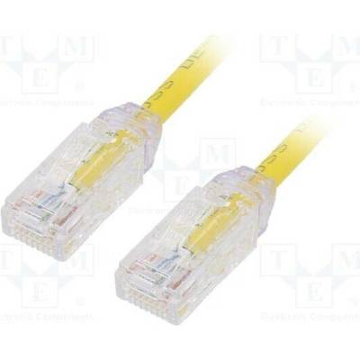 Panduit UTP28X5MYL Patch U/UTP Cat 6a RJ45 vidlice z obou stran drát Cu 5m
