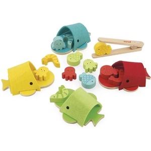 Janod Монтесори играчка за сортиране Китове (J08276)