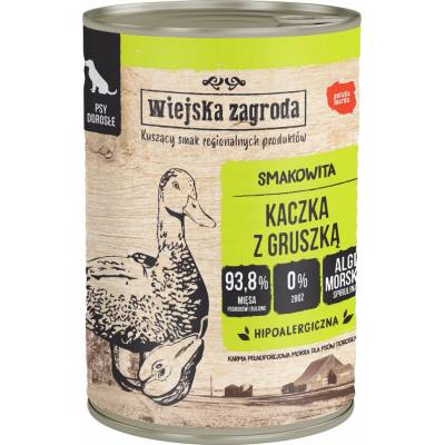 Wiejska Zagroda Duck with pear 400 g