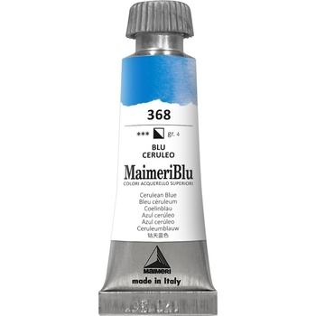 Maimeri Blu Акварелна боя Cerulean Blue 368 12 ml 1 бр (M1609368)