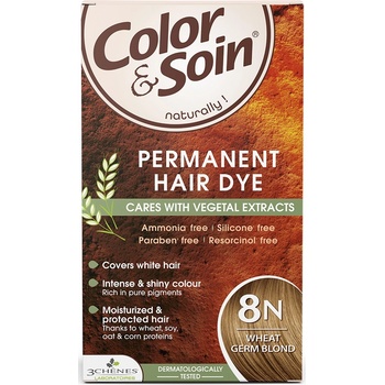 3 Chenes Color & Soin Боя за коса, 8N Житно рус цвят