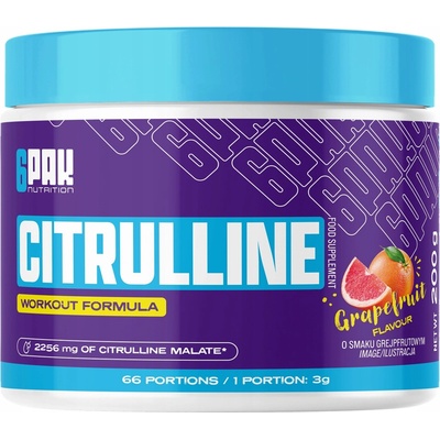 6Pak Citrulín s príchuťou grapefruitu 200 g