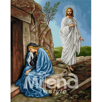 Milena Style Христос Воскресе - гоблен със схема конци Ariadna 1: 1