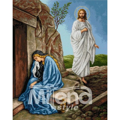 Milena Style Христос Воскресе - гоблен със схема конци Ariadna 1: 1
