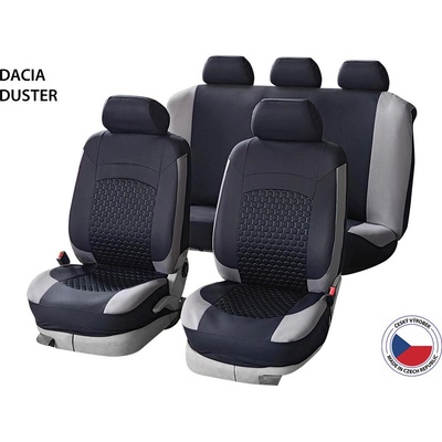 Autopoťah Cappa Perfetto HL Dacia Duster černá/šedá