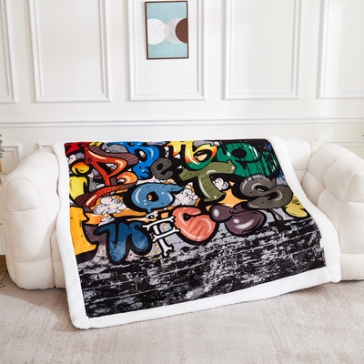 TopProsteradla.cz Deka beránek Superior Graffiti 150x200