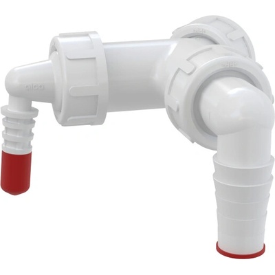 Alca Alcadrain P149Z - Dvojité kolienko G1"/8–23 s klapkami