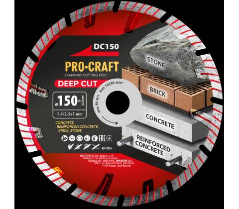 Procraft Deep Cut DC150
