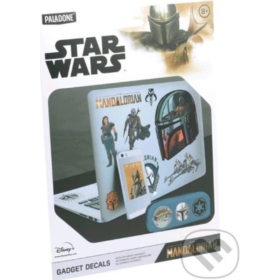 Samolepky na elektroniku Star Wars The Mandalorian set 4 listů