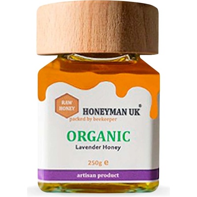 HONEYMAN UK BIO levandulový med 250 g