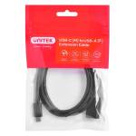 Unitek Адаптер за кабел Unitek (C476BK-1M) USB-C (M) - USB-A (F) 10Gbps 60 W (C476BK-1M)
