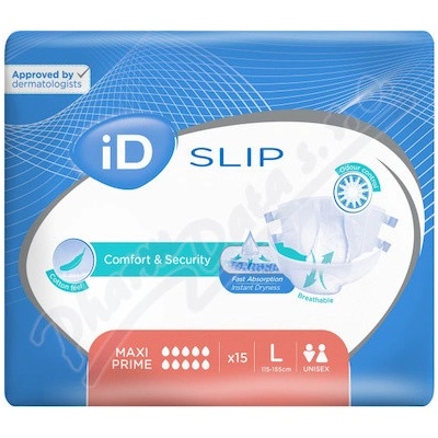 iD Slip Large Maxi Prime N10+ 56303100150 15 ks