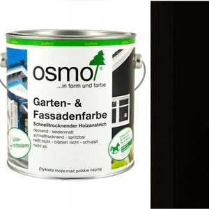 Osmo Garden Colour 7505 Jet Black - Бързосъхнещ финиш на водна основа (4298)