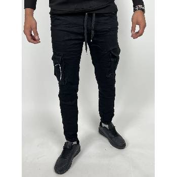 Viman pánské džíny na gumu černé