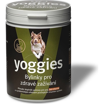 Yoggies Bylinky pro psy pro zdravé zažívání a prebiotikum 600 g