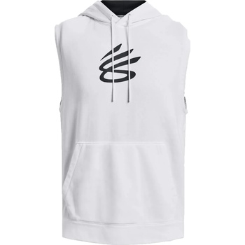 Under Armour Суитшърт с качулка Under Armour Curry Fleece SLVLS Hoodie-WHT 1374301-100 Размер XXL