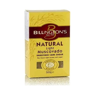 Bosfood Muscovado Light světlý přírodní třtinový cukr karamel Billington´s 500 g