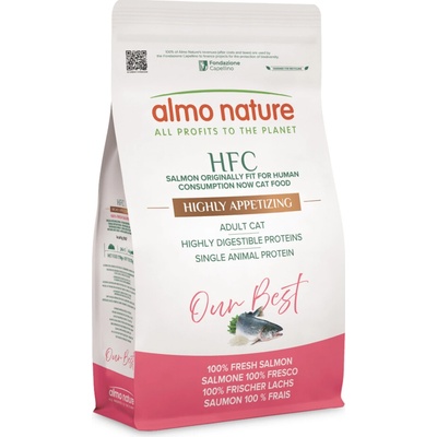 Almo Nature HFC Our Best Highly Appetizing Salmon 2 x 1,2 kg