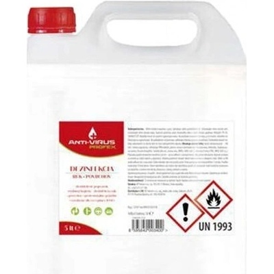 Profex dezinfejcia na ruky a povrchy ANTI-VIRUS 5 l