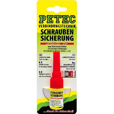PETEC Prípravok pre fixáciu skrutiek vysoká pevnosť Schraubensicherung Hochfest 5 g