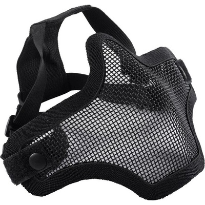 ! Wosport Airsoft maska so sieťkou čierna