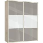 Bogdan Furniture G Гардероб с плъзгащи врати Мебели Богдан, модел BM-Ava 4, ГБ сонома и сиво гланц